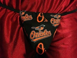 Tanga de béisbol para hombre BALTIMORE ORIOLES mlb ropa interior masculina - Imagen 1 de 1