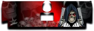Graphic Decal Kit Canam Commander Can Am Tailgate Sticker Reaper Revenge Red - Bild 1 von 1