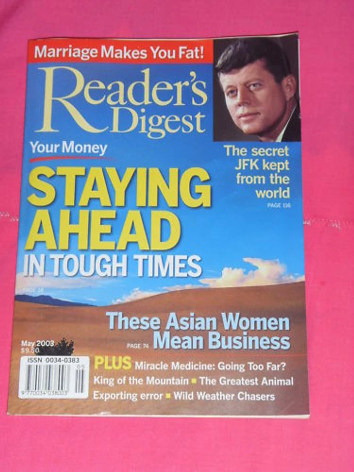 Reader's Digest MAY 2003 for cheap sale *Free Post - Image 1 of 1
