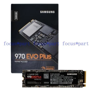 Disque dur interne SAMSUNG SSD 970 EVO Plus 500 Go M.2 NVMe pour ordinateur portable / bureau - Photo 1/4