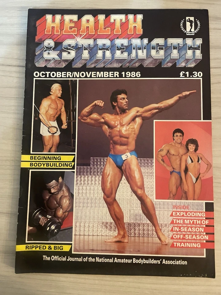 Health, Strength Bodybuilding Magazine Oct / Nov 86 ( Box D ) - Image 1 of 1
