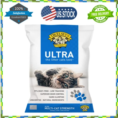 Dr. Elsey's Ultra UnScented Clumping Clay Cat Litter 40 lb. Bag - Image 1 of 4