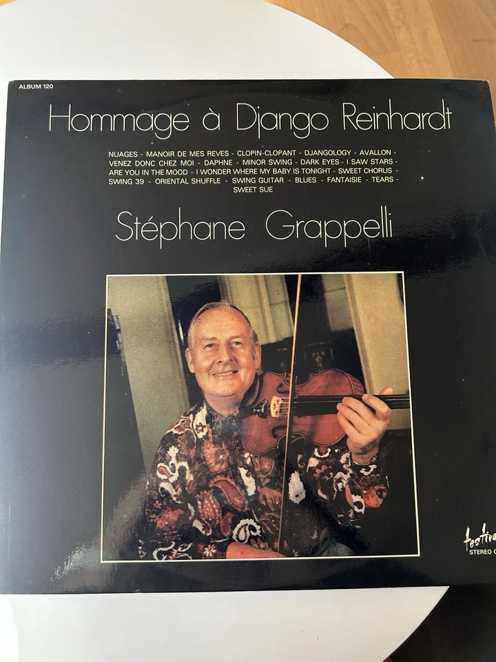 STEPHANE GRAPPELLI   2 x LP 33T 12"   DJANGO REINHARDT - Photo 1/1