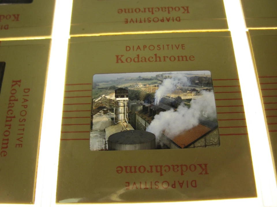 Lot de 20 Diapositives  : Sucrerie d'ATTIN 62170 - PAS de CALAIS - années 1970 - Photo 1/4