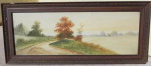 Watercolor landscape painting circa 1910 possibly Frank Montague Moore 1877-1967 - Picture 1 of 17