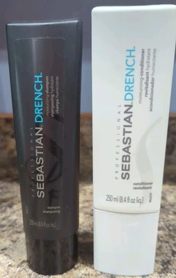 NEW Sebastian Professional Drench 8.4 oz moisturizing shampoo & conditioner  - Image 1 of 4