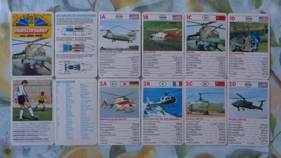 Quartett Hubschrauber aus aller Welt Druckdatum MF 23671181 - Bild 1 von 3