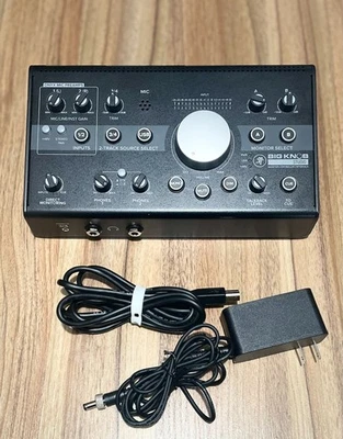 Mackie Big Knob Studio Monitor Controller USB Audio Interface - Tested/Works - Image 1 of 4