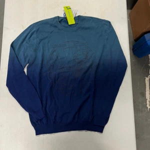 NWT, Versace Jeans Couture Knitted Sweater, Studded Logo, Men's Size Large - Picture 1 of 8