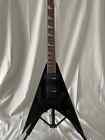 Factory Customized Flying King V Electric Guitar Glossy Black with A Top Quality