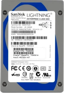 Hard Drive Sun 7046052 7045914 1.6TB MLC LB 1606r SAS-2 6Gbps 2.5 " Inch - Picture 1 of 3