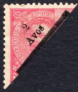 Macau China 1911 Halbmarke 2A auf 4A Michel #159 unbenutzt/neuwertig kein Kaugummi wie ausgegeben - Bild 1 von 2