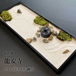 Supervised by Ryoanji Mini Garden Karesansui Kit Kouchi Freeze Dried Moss Set - Picture 1 of 9