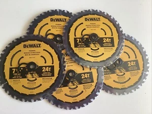 Dewalt 7-1/4In Circular Saw Blade 24T DWA171424 (5 Pack) - Picture 1 of 3