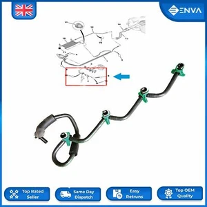 Tubo de fuga de combustible para Peugeot 3008 4008 5008 PARTNER TEPEE 1.6 HDI 1574.HX - Imagen 1 de 3