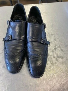 Men's Dino Bigioni Luxury (Made in Italy) Double Monk Strap Size 11 - Picture 1 of 6