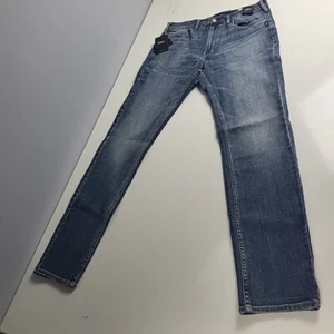Silver Jeans Mens Multiple Sizes Risto Athletic Fit Skinny Leg Blue Denim - Picture 1 of 11