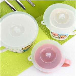 USA Seller Silicone Cup Lid Anti-Dust Airtight Silicone Lid Bowl Cover Mug Cover
