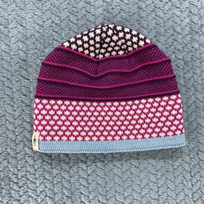 Gorro Smartwool 100 % lana merino multicolor a rayas para mujer XS/pequeño Foto 1 de 4