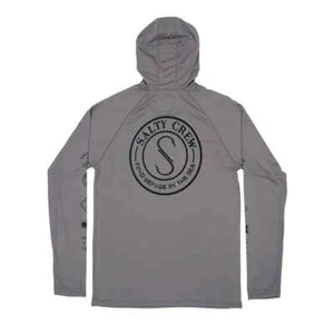 Salty Crew Palomar Pinnacle Premium Hooded Technical Tee Youth MEDIUM NEW - Picture 1 of 7