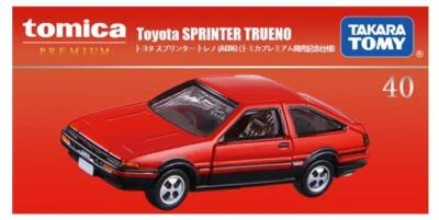 Tomy Tomica Premium TP40 Initial D Toyota Sprinter Trueno Limited Edition Car - Image 1 of 4