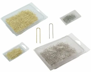 Silver or Gold Color Jewelry U-Pins for Display Pads 1/4"x1" or other uses!!! - Picture 1 of 21