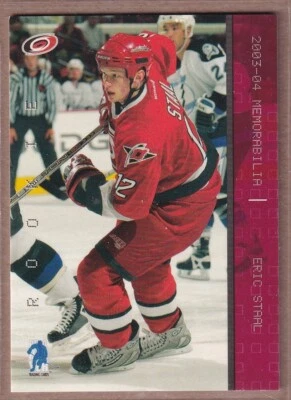 2003-04 BAP Memorabilia Ruby #176 Eric Staal RC /200 - Carolina Hurricanes - Image 1 of 2