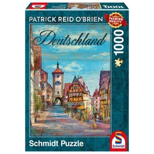 PATRICK REID O'BRIEN - DEUTSCHLAND ROTHENBURG - Schmidt Puzzle 59582 - 1000 Pcs. - Picture 1 of 2