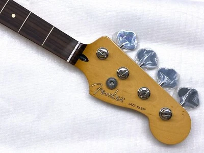 Genuine MIM Fender ROSEWOOD PLAYER II Series Jazz J Bass Neck Guitar Mexico - Image 1 of 4