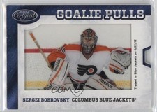 2012-13 Certified Goalie Pulls Sergei Bobrovsky #GP39