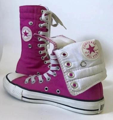 Converse Chuck Taylor Zapatos Abatibles Magenta Para Hombre EE. UU. Talla 3 / Mujer EE. UU. Talla 5 Foto 1 de 4
