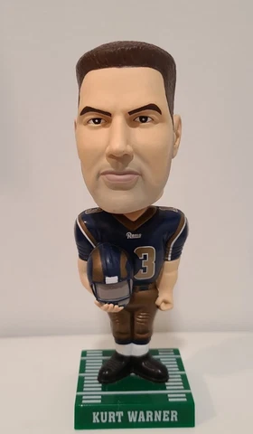 Kurt Warner St. Louis Rams Bobblehead NFL Football 2002 Cover