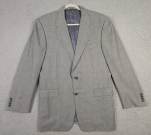 Hickey Freeman Worsted Wool Prince of Wales Glen Plaid Sport Coat Men's Size 41R - Picture 1 of 21