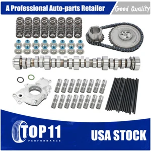 Kit de levas para camioneta etapa 2 leva bomba de aceite varillas elevadores 4.8 5.3 6.0 6.2 para Chevy LS - Imagen 1 de 20
