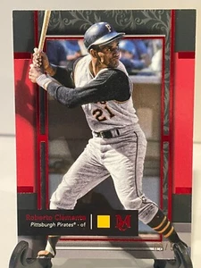 2024 Topps Museum Collection #82 Roberto Clemente Ruby Parallel #07/50 - Picture 1 of 2