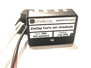 Drl Timer Switch Relay 1 To 150 Sec Kit Delay On Start Car Lights 12v 20a Box - Picture 1 of 11