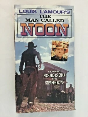Louis L'Amours The Man Called Noon VHS 1994 Richard Crenna Stephen Boyd - Image 1 of 4