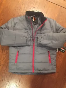 Mens Winter Jacket Medium Surplus Puffer Gray Thread Collective NWT - Picture 1 of 7