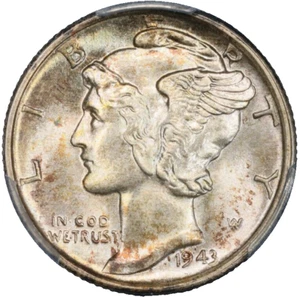 1943-S Mercury Dime PCGS MS-67 FB CAC Verified PQ! - Picture 1 of 4
