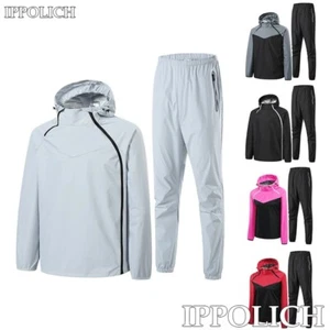 Heavy Sauna Sweat Suit Exercise Gym Men Shaper Suit Fitness Weight Loss Anti-Rip - Picture 1 of 13