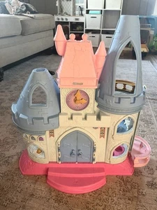2012 Little People Disney Castle Musical Sounds Palace SOUND WORKS - Picture 1 of 3