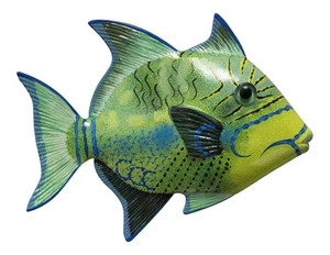 Decoración de pared tropical Queen Trigger Peces Baño Guardería Niño 6 pulgadas TFW20 - Imagen 1 de 1