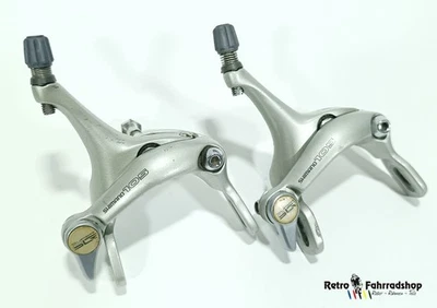 Shimano 105 BR-1055 Rennrad Bremsen Vintage Maß 39-49 RAR BJ 1991 KULT Grau JAP - Bild 1 von 4