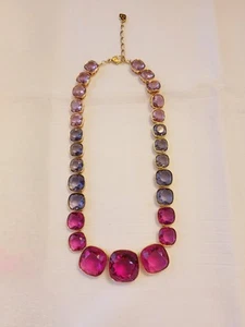 Swarovski - wunderschönes Collier, große Farbsteine, wie Neu - Bild 1 von 10