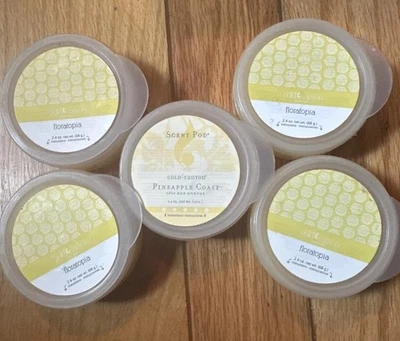 Cápsula de velas Gold Canyon 4 floratopia y 1 costa de piña Foto 1 de 4