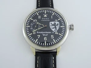 Doxa Laco Aviator Greif KG 55 Luftwaffe Pilot WWII Vintage 1939-1945 Swiss Watch - Picture 1 of 14