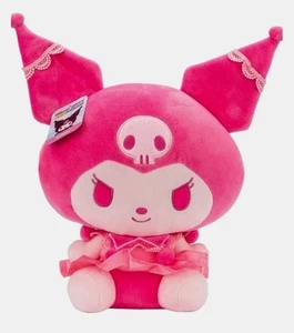 Neu Sanrio Kuromi 13 Zoll hellrosa einfarbiges Plüschtier von Hello Kitty & Friends - Bild 1 von 4