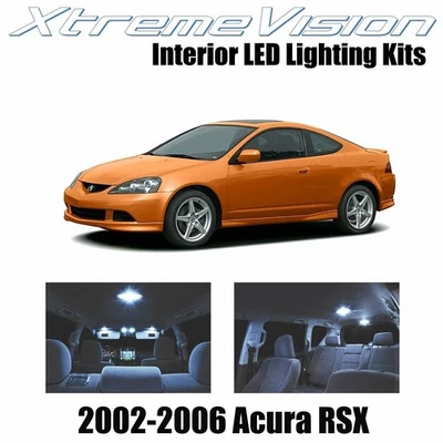 LED interior XtremeVision para Acura RSX 2002-2006 (10 PIEZAS) blanco frío Foto 1 de 4