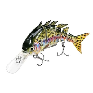 Fishing Lures for Bass, 4 inch Rainbow Multi Jointed Swimbaits Slow Sinking B... - Picture 1 of 7