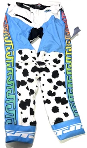 JT Racing USA Men's Size 38 Dalmatian K9 MX Pants Multicolor Ripstop - Picture 1 of 7